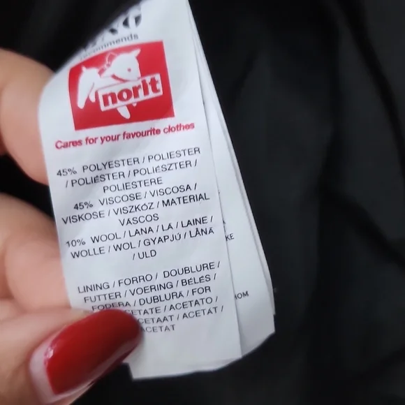 Mango Patterned Cropped Jacket - Picture 8 of 8